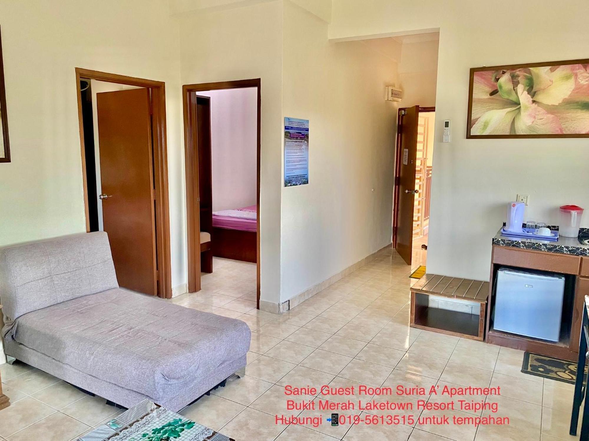 Sanie Guest Room Suria A' Apartment, Bukit Merah Laketown Resort Kampong Kubu Gajah  Экстерьер фото